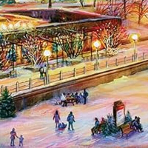 New sealed Ravensburger 1000pcs Adult Puzzle- Ottawa Winterlude Festival - Picture 7 of 12